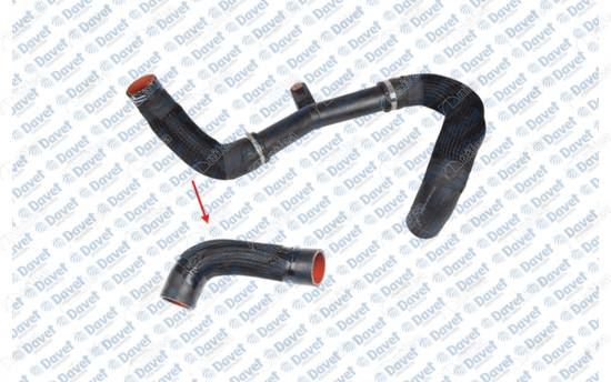 NIFEA 14768 Turbo Hortumu Plastik Boru Haric Ok Ile Gosterilen Kucuk Hortum Ducato 2.3 D Multijet 06>